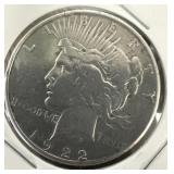 1922 Silver Dollar