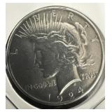 1924 Silver Dollar