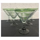 El tesoro martini glasses
