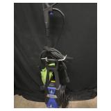 Blue clean pressure washer