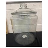 13.5ï¿½ glass jar with lid