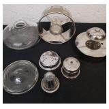 Pampered Chef biscuit maker, various lids, Apple