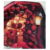 Large backdrop plastic-ish/fabric panel