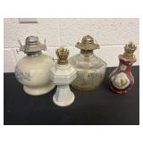4 oil lamp bottoms