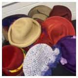 Group of hats
