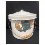 Enamal ware diaper pail 10ï¿½x13ï¿½