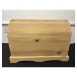 16x23x14 Wooden Project Chest with hardware