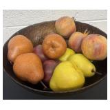 14ï¿½ glass bowl of fruit