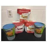 Group of rubbermaid and stir ware new