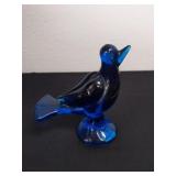 Vintage 4.5 inch Viking Glass robin bird figurine