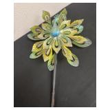 Peacock Outdoor wind spinner 21ï¿½