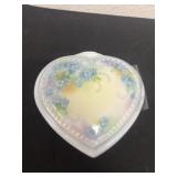 4ï¿½ heart trinket box hand painted