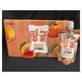 New peach flavor Japanese fruit snack drink