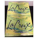 2 new cases of La croix sparkling water