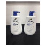 2 new dove 30.6 deep moisture lotion