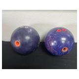 2 heavy bowling balls