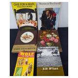 Vintage books, including Norman rockwell, the