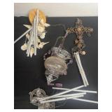 Group of wind chimes