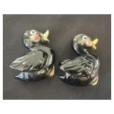 Pair of Vintage Duck Wall Decor Figures2.5in