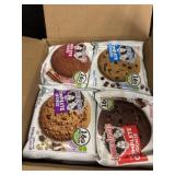 Box of new Lenny and Larry protein cookies