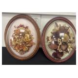 Vintage Preserved And Framed  Bouquet14ï¿½x5ï¿½