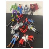 Group of action figures