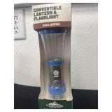 New convertible canteen and flash light