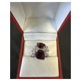 vintage Sarah Coventry 'Love Story' ring