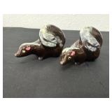 Stinker Skunk Porcelain Miniature Marked Japan