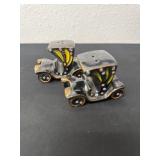 Vintage Car Salt and Pepper Shakers Set Antique