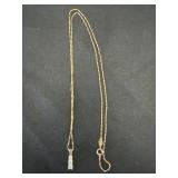 10k 3 stone diamond necklace on 24K necklace