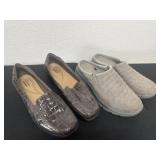 Clarkï¿½s and sketcher size 9 shoes