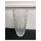 12ï¿½ 24% Lead Crystal Vase. Royal Gallery. Made in