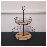 Two tier basket