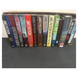 Group of James Patterson books