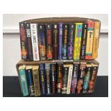2 boxes of J a jance books