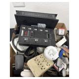 Box of electronic and surge protector.