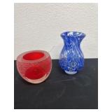 4ï¿½ and 6ï¿½ glass vases