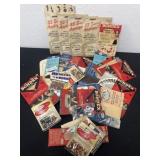 Group of sewing items and mending tape