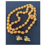 vintage natural butterscotch egg yolk Baltic