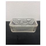 1930's Federal Glass Refrigerator Dish Clear