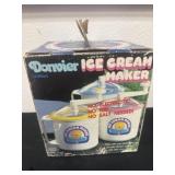 Donvier ice cream maker