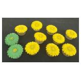 Vintage 1950s Jaydon, Inc Daisy Salt and pepper