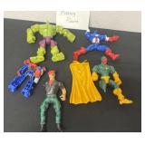 Action figures missing pieces