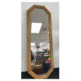 52x18 Wood Framed Mirror