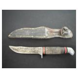 4ï¿½ schrade knife with shealth