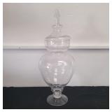 Vintage apothecary glass