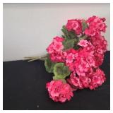 Group of artificial flowers