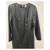 Size L H&M leather Mini Dress