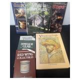 Pottery depression glass and Vincent Van Gogh